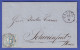 Thurn Und Taxis 6 Kr Mi.-Nr. 43 I A Mit Nummern-O 103 CASTEL Auf Brief  - Lettres & Documents