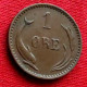 Denmark 1 Ore 1902  Dinamarca Danemark Danimarca Denemarken W ºº - Dänemark