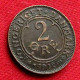 Denmark 2 Ore 1912  Dinamarca Danemark Danimarca Denemarken W ºº - Dänemark