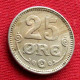 Denmark 25 Ore 1920  Dinamarca Danemark Danimarca Denemarken W ºº - Dinamarca