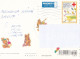 Postal Stationery - Easter Witch Sleeping With Cat On The Moon - Red Cross 2003 - Suomi Finland - Postage Paid - Postal Stationery
