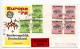 Germany, West 1972 2 FDCs Scott 1114-1115 Europa, Express Mail Label - 1971-1980