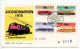 Germany, West 1975 FDC Scott B517-B520 Locomotives - Diesel, Electric Engine, Electric Rail Motor, Magnetic Suspension - 1971-1980