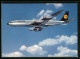 AK Flugzeug Boeing 707 Intercontinental Jet Am Himmel, Lufthansa  - 1946-....: Moderne