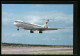 AK Flugzeug Il-62 Von Aeroflot Bei Der Landung  - 1946-....: Ere Moderne