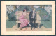 Artist Signed Sager X. Lady Romantic Couple Serie 523 Postcard HR2560 - Other & Unclassified