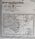 Nouvelle-Calédonie :  Grande Carte Par Abel Pilon Et  Dossier Pédagogique Avec Carte (1890) - Landkarten