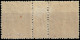 FRANCE - 1905 - Yv.133 30c Lilas Millésime 5 - 1 Timbre **, Charnière Sur Millésime, Touchant Le 2nd Timbre - 1903-60 Säerin, Untergrund Schraffiert