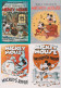 T07016 Japan Disney The Art Of Mickey Mouse Postcard 4 Pcs - Other & Unclassified