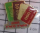 1920 Pin's Pins / Beau Et Rare / JEUX / PLAQUES DE CASINO ONE TWO TWO Couché Médor ! - Juegos