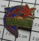 910e Pin's Pins / Beau Et Rare / ANIMAUX / PECHE REQUIN CIMARRON LE VERITABLE SURTEINT C'est Certain - Animaux