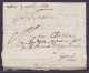 L. Datée 28 Juillet 1655 Du Camp De NEUFVILLE Pour Receveur De La Baronne D'Ingelmunster à GAND - Man. "reçu 3 Août 1655 - 1621-1713 (Paesi Bassi Spagnoli)