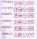 China Posted Cover，the Twelve Chinese Zodiac Signs ATM Postmark,12 Covers - Sobres