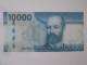 Chile 10000 Pesos 2018 AUNC Banknote See Pictures - Chili