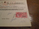 1965 - TARN ( CARMAUX)  Pour AVEYRON( Decazeville) Lettre De Change Avec TP/ FISCAL  N° 364 +3 Photos - Lettres & Documents
