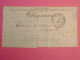 DL 1 FRANCE   LETTRE TELEGRAMME 1892  SAINTES     + +AFF.  INTERESSANT+ + - Telegraaf-en Telefoonzegels