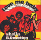 SHEILA B.DEVOTION - FR SP -  LOVE ME BABY + 1 - Disco, Pop