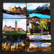 China Postcard A Set Of 18 Photography Postcards For North American Scenery, Montreal, Toronto, Canada - Cina