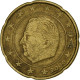 Belgique, Albert II, 20 Euro Cent, 2000, Bruxelles, TTB, Laiton, KM:228 - Bélgica