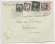 CHILE CHILI DIVERS LETTRE COVER AVION VIA AEREA SANTIAGO 1930 POUR SUISSE - Chili