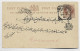 INDIA QUARTER ANNA ENTIER PATIALA STATE POST CARD EAST INDIA 1892 TO INDIA - 1882-1901 Impero