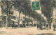 06 - Nice - Avenue De La Gare - Animée - Attelage De Chevaux - Commerces - Oblitération Ronde De 1910 - CPA - Voir Scans - Ferrovie – Stazione