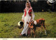 Animaux - Vaches - Jersey - Jersey Girl - Veau - Folklore - Carte Neuve - CPM - Voir Scans Recto-Verso - Vaches