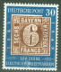 Allemagne  Zone Anglo Américaine   Yvert  78 *  TB  Timbre Sur Timbre  Voir Scan Et Description     - Neufs