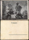 Ansichtskarte  Kriegsszene Soldaten Stehen Um Frau Herum 1912 - Zonder Classificatie