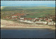 Ansichtskarte Borkum Luftbild Strand Hotels 1974 - Borkum