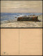 Ansichtskarte Göhren (Rügen) Strand, Fischerboote - Stimmungsbild Meer 1912 - Goehren