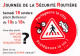 Journee De La Securite Routiere Samedi 18 Octobre Place Bellecour LYON 2(scan Recto-verso) MB2322 - Publicité