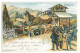 A 90 - 22820 TRANSVAAL, Gold Mine, Litho, (D.S.W. Afrika, Namibia) - Old Postcard - Used - 1897 - Zuid-Afrika