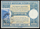 ARGENTINE ARGENTINA 1953,  Lo15A  65 CENTAVOS + Stamp 35 C  International Reply Coupon Reponse Antwortschein IRC IAS O - Entiers Postaux