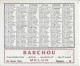 Petit Calendrier 1955 Barchou Charbons Bois Mazout Butane Melun 43 Avenue Thiers Parfait état - Small : 1941-60