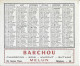 Petit Calendrier 1955 Barchou Charbons Bois Mazout Butane Melun 43 Avenue Thiers Parfait état - Kleinformat : 1941-60