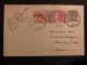 CP EP 1F20 + TP 1F + 20 + 10 OBL.2 11 53 JAMBES Pour La FRANCE - Briefkaarten 1951-..