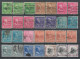 1938-1954 USA Presidential Issue Set Of 28 Used Stamps (Scott # 804-807,811,814,815,820,830,832) - Oblitérés