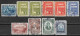 1937-1952 ECUADOR 10 USED/UNUSED STAMPS (Scott # 363,388-390,407,475,481,561) CV $3.20 - Equateur