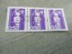 Marianne De Briat - 50c. - Yt 2619 - Violet-rouge - Triple Oblitérés - Année 1990 - - 1989-1996 Marianna Del Bicentenario