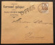 Lettre EXPRES Affr. OBP 113 - 35c - WIHERIEES - 1912 Pellens