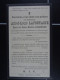 Alfred Lafontaine épx Dardenne Bourlers 1919 à 28 Ans  /5/ - Imágenes Religiosas