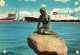 COPENHAGEN, THE LITTLE MERMAID, FINE ARTS, SCULPTURE, SHIP, DENMARK, POSTCARD - Danimarca