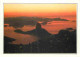 Brésil - Rio De Janeiro - La Baie De Guanabara - Coucher De Soleil - Vue Aérienne - CPM - Voir Scans Recto-Verso - Rio De Janeiro