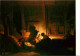 Art - Peinture - Rembrandt Harmensz Van Rijn - La Sainte Famille Au Soir - CPM - Voir Scans Recto-Verso - Malerei & Gemälde