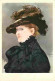 Art - Peinture - Edouard Manet - Portrait De Méry Laurent - CPM - Voir Scans Recto-Verso - Peintures & Tableaux