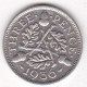 Grande Bretagne. 3 Pence 1936 . George V, En Argent , KM# 831, Superbe - F. 3 Pence