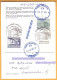 2015 Moldova Moldavie Moldau 4 Used Postcards  Special Cancellations "International Day Of Architecture" - Monumenten