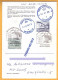 Delcampe - 2015 Moldova Moldavie Moldau 4 Used Postcards  Special Cancellations "International Day Of Architecture" - Monuments