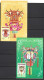 CHINE. N°2707-10 De 1985 Sur 4 Cartes Maximum. Lanternes De Fêtes. - Maximum Cards